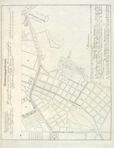 Проектный план урегулированной части города Санктпетербурга за обводным каналом ...