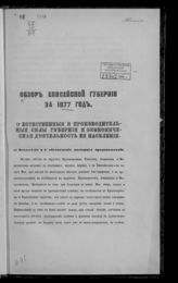 ... за 1877 год. - [1878].