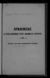 ... за 1872 год. - [1873].