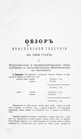 ... за 1882 год. - [1883].