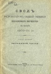 Басманной части. -1902.