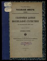 Вып. 38 : Саратовская губерния. - 1894. - 15, 19 с. : табл. - (Статистика Российской империи ; 22).