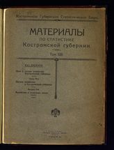 Т. 13. Леса и лесное хозяйство Костромской губернии.  Ч. 3. Лесное хозяйство в Костромской губернии. Вып. 2. Хозяйство в казенных лесах : (текст). - 1920.