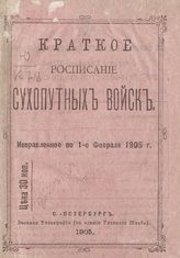 Исправленое по 1-е февраля 1905 г. - 1905.