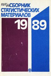 Сборник статистических материалов. – М., 1985.